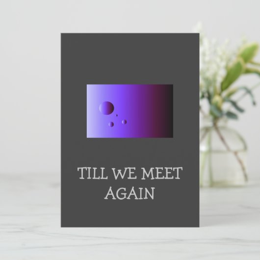 Vakgoed >wenskaart kaart (Staand voorkant)