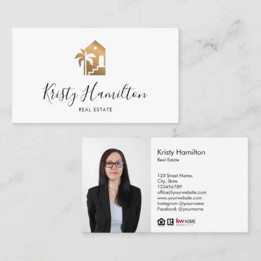 vakhuis bnb foto visitekaartje (Voorkant / Achterkant)