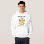 Vakingsmodus geactiveerd hoodie (Voorkant volledig)