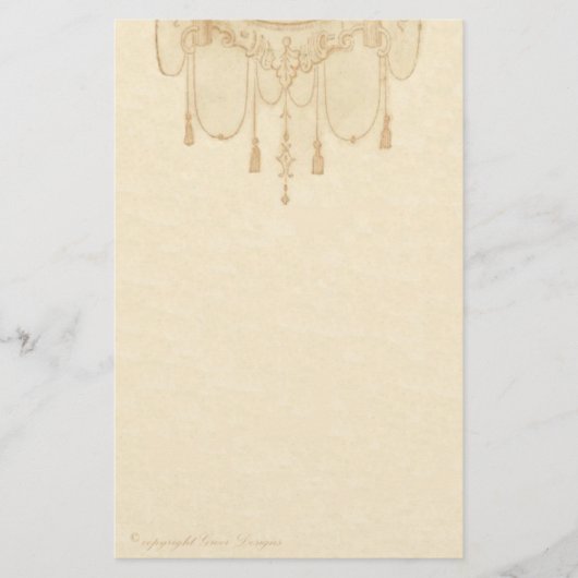 Vakjes en franjes Stationery Briefpapier (Voorkant)