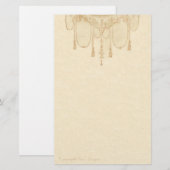 Vakjes en franjes Stationery Briefpapier (Voorkant / Achterkant)