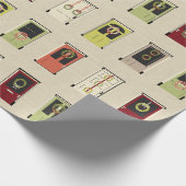 Vakkadedeuren voor verpakkingspapier cadeaupapier (Hoek)