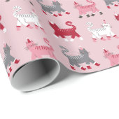 Vakkeletten Cadeaupapier (Rol Hoek)