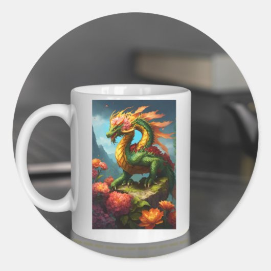 Vakken en partijbenodigdheden > Gift Wrapping Supp Ronde Sticker (Voorkant)