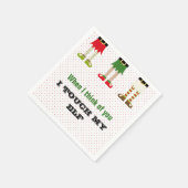 Vakkerfeest Elf Napkins Servet (Hoek)