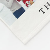 Vakkerfeestdag met feestdag fleece deken (Hoek)