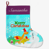 Vakkerfeestdag met feestdag grote kerstsok (Voorkant)