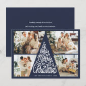 Vakkerfeestdag met feestdag met feestdag bedankkaart (Voorkant / Achterkant)