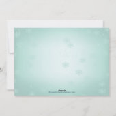 Vakkerfeestdag met feestdag met feestdag feestdagenkaart (Achterkant)