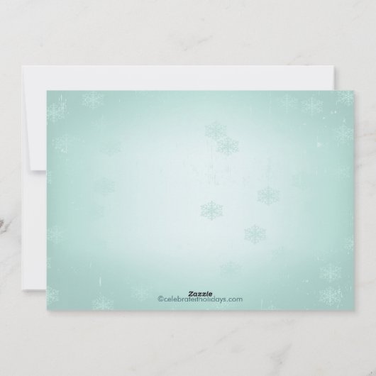 Vakkerfeestdag met feestdag met feestdag feestdagenkaart (Achterkant)