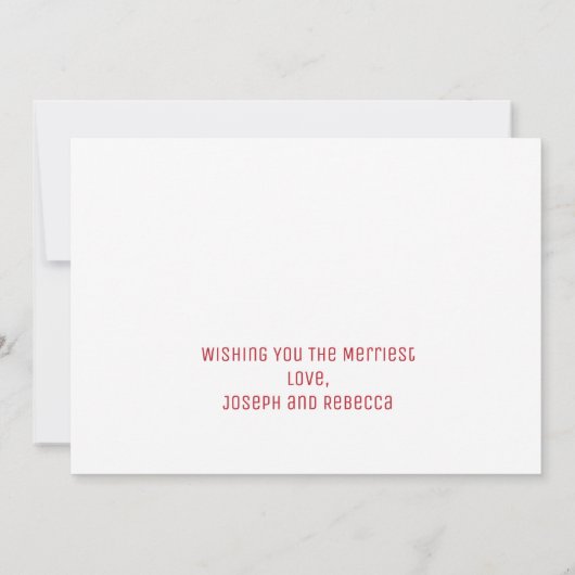 Vakkerfeestdag met feestdag voor het liefste huwel aankondiging (Achterkant)