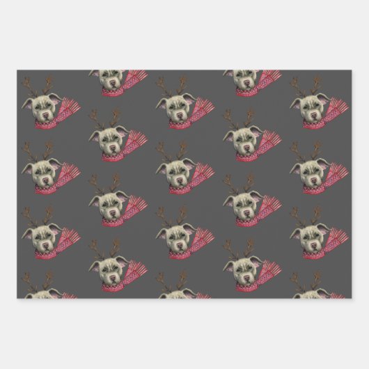 Vakkerfeestdag met kerstavond inpakpapier vel (Voorkant 3)