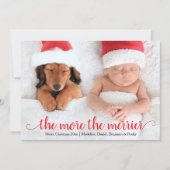 Vakkerkerkerkerstavond Feestdagenkaart (Voorkant)