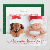 Vakkerkerkerkerstavond Feestdagenkaart (Voorkant / Achterkant)