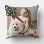 Vakkerkerstfoto Seizoensgebonden Kussen (Achterkant)