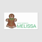 Vakkerkoekjes Vakantie Naamplaatje (Voorkant)