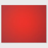 Vakkerrode kerstbal cadeaupapier (Vlak)