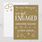 Vakkerst met feestdagen... we hebben een aankondig aankondiging (Voorkant / Achterkant)