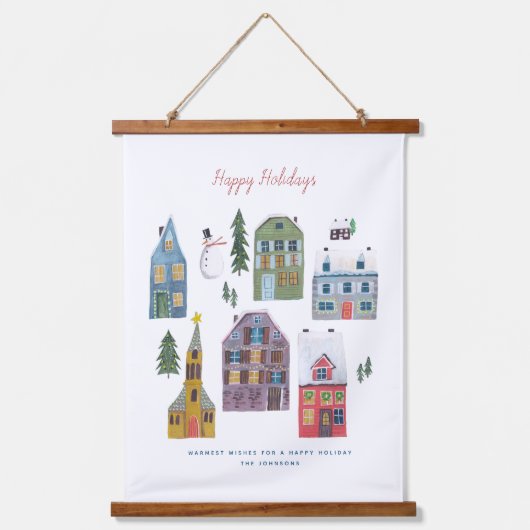 Vakkerstvakanties | hangend wandkleed (Voorkant)