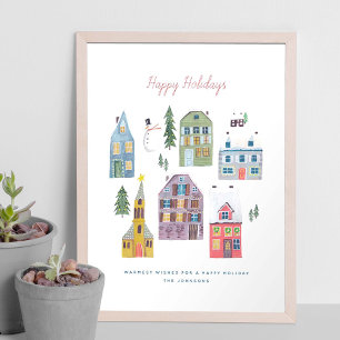 Vakkerstvakanties   POSTER   Art Print