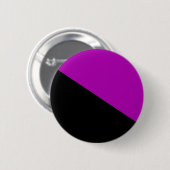 Vakknop feministische anarchist ronde button 5,7 cm (Voorkant /achterkant)