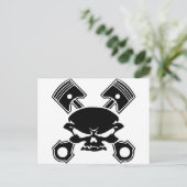 VAKLIK EN PISTONS BRIEFKAART (Staand voorkant)