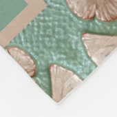 Vakman Gingko deken met rand (Hoek)