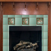 Vakman Gingko Leaf Keramische Tegel Tegeltje