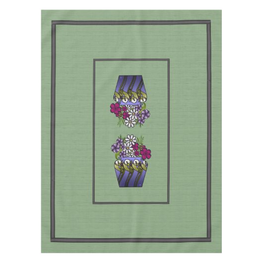 Vakman Lily Vase 52" x 70" Tafelkleed (Voorkant)