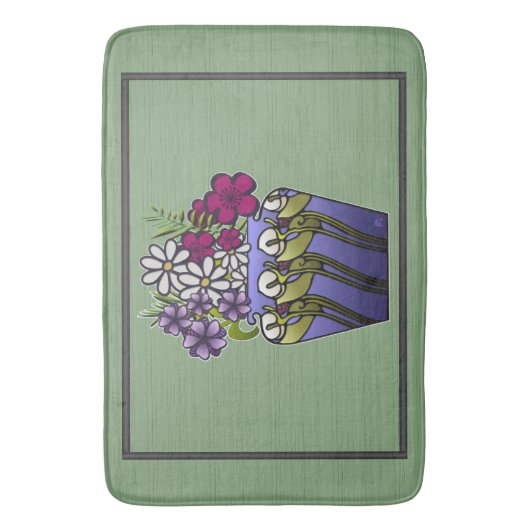 Vakman Lily Vase Badmat (Voorkant Verticaal)