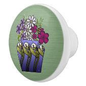 Vakman Lily Vase Keramische Knop (Rechts)