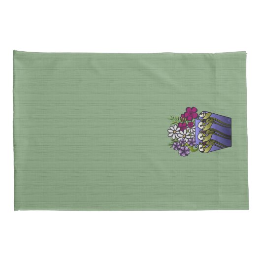 Vakman Lily Vase Kussensloop (Achterkant-Rechts)