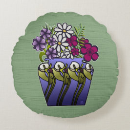 Vakman Lily Vase Rond Kussen