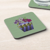 Vakman Lily Vase Set van 6 Bier Onderzetter (Linkerzijde)