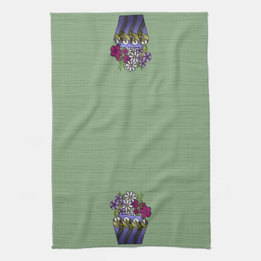 Vakman Lily Vase Theedoek (Verticaal)