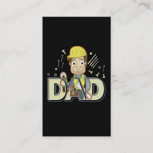 Vakman Papa Elektricus Husband Handyman Visitekaartje