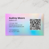 vakman visitekaartje (Voorkant)