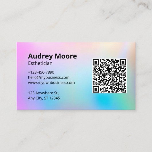 vakman visitekaartje (Voorkant)