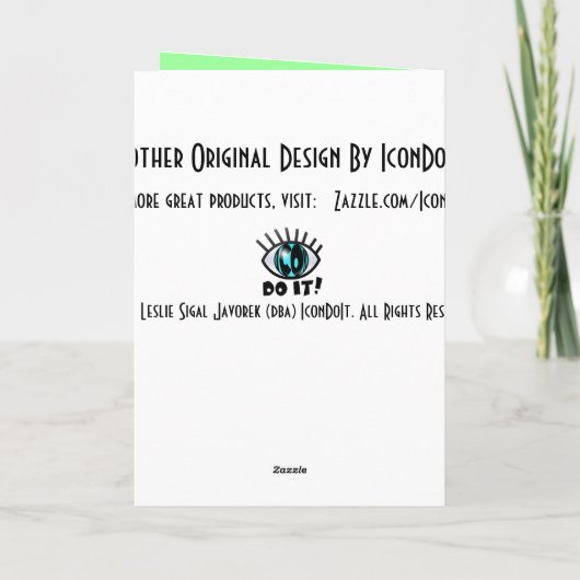 Vakman (Vriendschap Kaart) Kaart (Achterkant)