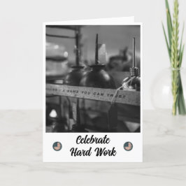Vakmanschap en vertrouwen - Een Dag van de Arbeid Bedankkaart