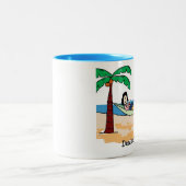 Vakpaar - aangepaste kleur tweekleurige koffiemok (Center)