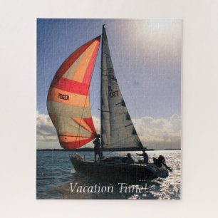 Vaktijd voor een vaartuig legpuzzel