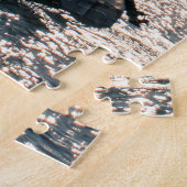 Vaktijd voor een vaartuig legpuzzel (Zijkant)