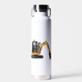 Vakuumisolierte Flasche - Bauarbeiter Design Waterfles (Voorkant)