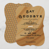 Vakwelsuitnodiging Kaart (Voorkant / Achterkant)