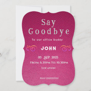 Vakwelsuitnodiging Kaart