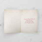 Vakzeester en boodschap op fles kaart (Binnen)