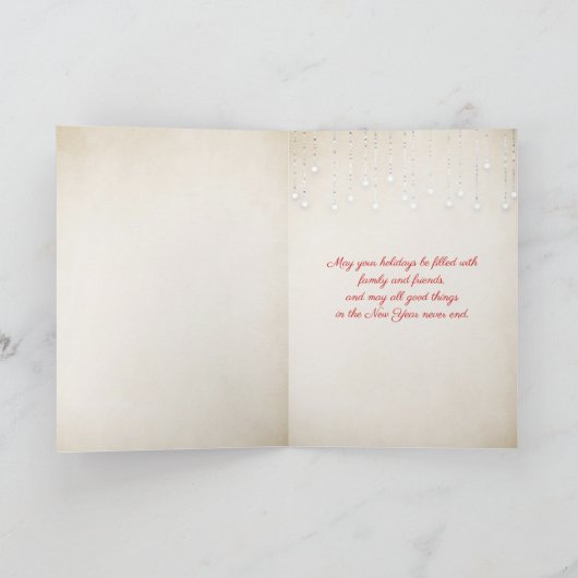 Vakzeester en boodschap op fles kaart (Binnen)