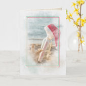 Vakzeester en boodschap op fles kaart (Gele Bloem)