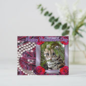 VAL-BENGAL-CAT-00073-6x4 Feestdagenkaart (Staand voorkant)